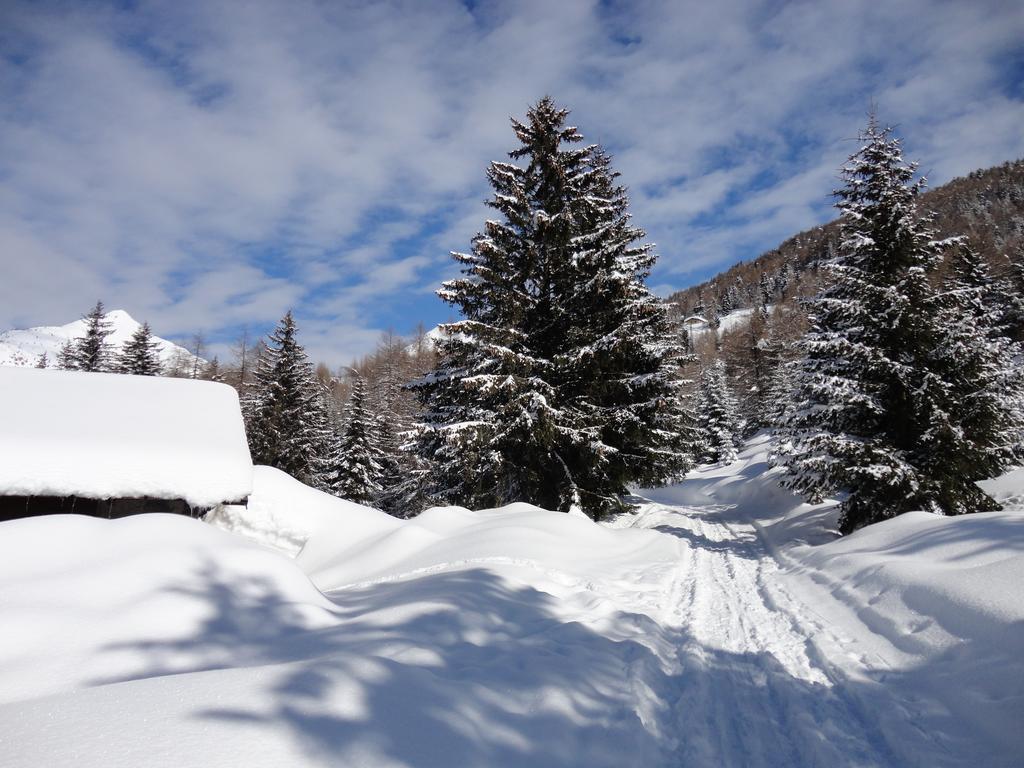 Monno Rifugio Al Lago Del Mortirolo In Inverno Raggiungibile Solo A Piedi מראה חיצוני תמונה